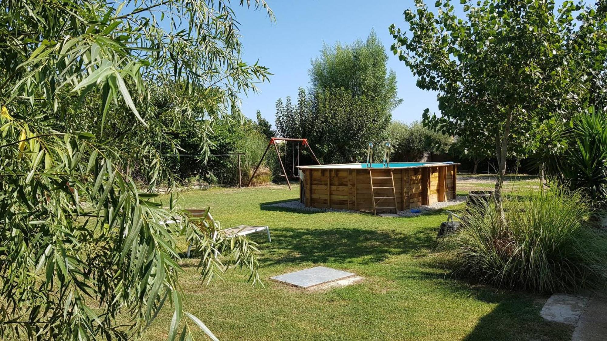 サント・ハウメ・デンヴェハ Barraca Tipica Del Delta, Con Piscina, Jardin Y Barbacoa - Deltavacacionesヴィラ エクステリア 写真